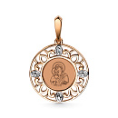 Подвеска золотая 34379-100 | Подвеска золотая 34379-100 купить по цене 24528 руб. в ювелирном магазине ⭐️ «Золотая Подкова»