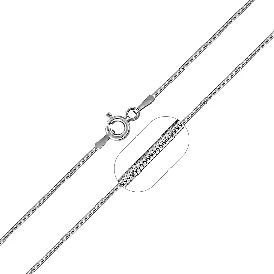 Цепь из серебра Снейк