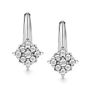 Серьги золотые 27196-200 | Серьги золотые 27196-200 купить по цене 89257 руб. в ювелирном магазине ⭐️ «Золотая Подкова»