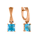 Серьги золотые 1035142-11220-T | Серьги золотые 1035142-11220-T купить по цене 50576 руб. в ювелирном магазине ⭐️ «Золотая Подкова»