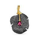 Подвеска серебряная П-33-0125B5 поз. | Подвеска серебряная П-33-0125B5 поз. купить по цене 19281 руб. в ювелирном магазине ⭐️ «Золотая Подкова»