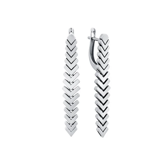 Серьги из серебра