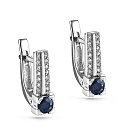 Серьги золотые 12-11089-1100 | Серьги золотые 12-11089-1100 купить по цене 76080 руб. в ювелирном магазине ⭐️ «Золотая Подкова»