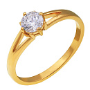 Кольцо золотое 821314Л. | Кольцо золотое 821314Л. купить по цене 34391 руб. в ювелирном магазине ⭐️ «Золотая Подкова»