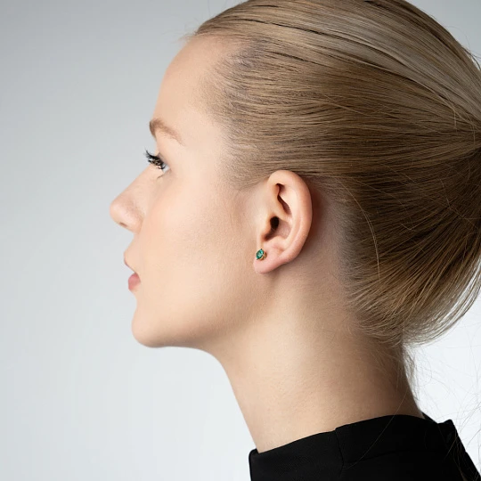 Серьги золотые 930454Л.Изумруд гт. | Серьги с изумрудами купить по выгодной цене в ювелирном магазине ⭐️ «Золотая Подкова» Серьги золотые 930454Л.Изумруд гт. | Серьги с изумрудами купить по выгодной цене в ювелирном магазине ⭐️ «Золотая Подкова»