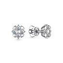 Серьги золотые 25615-200 | Серьги золотые 25615-200 купить по цене 178612 руб. в ювелирном магазине ⭐️ «Золотая Подкова»