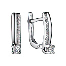 Серьги золотые 24756-200 | Серьги золотые 24756-200 купить по цене 104419 руб. в ювелирном магазине ⭐️ «Золотая Подкова»