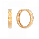 Серьги золотые 1049002-10000 | Серьги золотые 1049002-10000 купить по цене 41964 руб. в ювелирном магазине ⭐️ «Золотая Подкова»