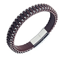 Браслет стальной AS-BR017-br | Браслет стальной AS-BR017-br купить по цене 2150 руб. в ювелирном магазине ⭐️ «Золотая Подкова»