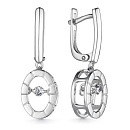 Серьги золотые 27-200 | Серьги золотые 27-200 купить по цене 149400 руб. в ювелирном магазине ⭐️ «Золотая Подкова»