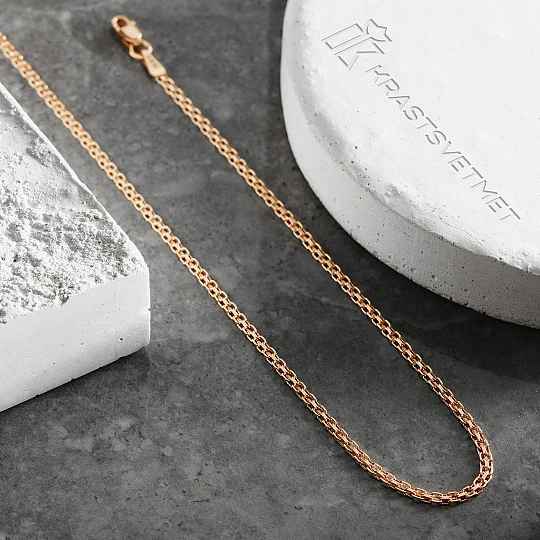 Цепь золотая НЦ 12-040 0.35 | Золотые цепи купить по выгодной цене в ювелирном магазине ⭐️ «Золотая Подкова»