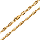 Цепь золотая НЦ 12-028 | Цепь золотая НЦ 12-028 купить по цене 156627 руб. в ювелирном магазине ⭐️ «Золотая Подкова»