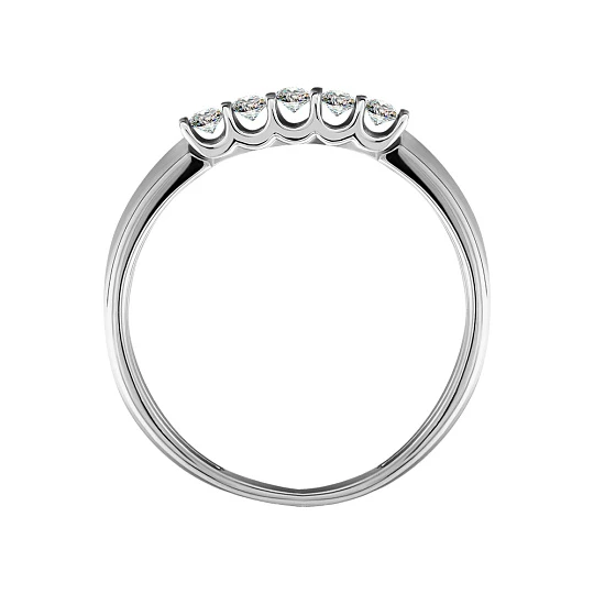 Кольцо золотое 802-02430-21-11-00-10 | Кольца дорожка купить по выгодной цене в ювелирном магазине ⭐️ «Золотая Подкова»