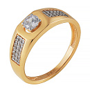 Кольцо золотое 822313 | Кольцо золотое 822313 купить по цене 62699 руб. в ювелирном магазине ⭐️ «Золотая Подкова»