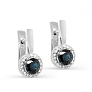Серьги золотые 12-11533-1100 | Серьги золотые 12-11533-1100 купить по цене 147614 руб. в ювелирном магазине ⭐️ «Золотая Подкова»