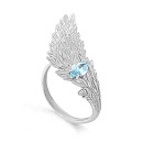 Кольцо серебряное 11-681-40100 | Кольцо серебряное 11-681-40100 купить по цене 6599 руб. в ювелирном магазине ⭐️ «Золотая Подкова»