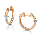 Серьги золотые 25985-100 | Серьги золотые 25985-100 купить по цене 82534 руб. в ювелирном магазине ⭐️ «Золотая Подкова»