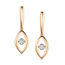 Серьги золотые 26074-100 | Серьги золотые 26074-100 купить по цене 172944 руб. в ювелирном магазине ⭐️ «Золотая Подкова»