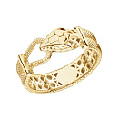 Кольцо золотое 00338-10-030001-00 | Кольцо золотое 00338-10-030001-00 купить по цене 61957 руб. в ювелирном магазине ⭐️ «Золотая Подкова»