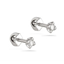 Серьги золотые 2-1074-1000 | Серьги золотые 2-1074-1000 купить по цене 29355 руб. в ювелирном магазине ⭐️ «Золотая Подкова»