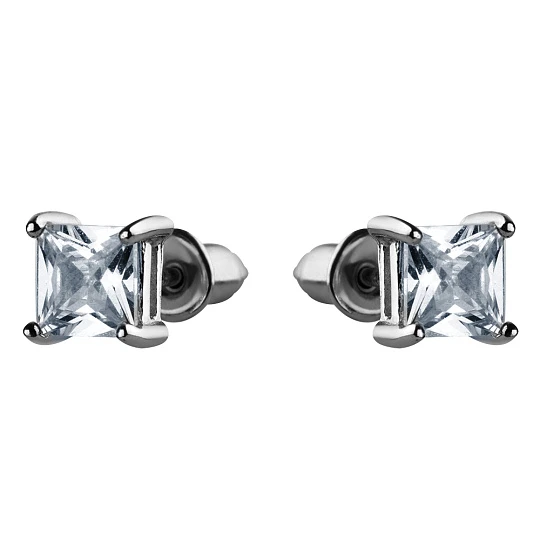 Серьги серебряные CAS4364E | Серьги купить по доступной цене в ювелирном магазине «Золотая Подкова»