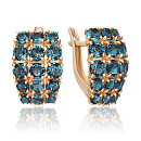 Серьги золотые 02-5430-00-201-1110 | Серьги золотые 02-5430-00-201-1110 купить по цене 90900 руб. в ювелирном магазине ⭐️ «Золотая Подкова»