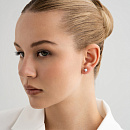 Серьги золотые 804-02146-10-00-20-00 | Серьги золотые 804-02146-10-00-20-00 купить по цене 49725 руб. в ювелирном магазине ⭐️ «Золотая Подкова»