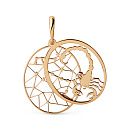 Подвеска золотая 501588-1000 | Подвеска золотая 501588-1000 купить по цене 9975 руб. в ювелирном магазине ⭐️ «Золотая Подкова»