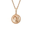 Подвеска золотая 03-3110-10-000-1110-66 Козерог | Подвеска золотая 03-3110-10-000-1110-66 Козерог купить по цене 32242 руб. в ювелирном магазине ⭐️ «Золотая Подкова»