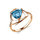 Кольцо золотое 10393808 Топаз | Кольцо золотое 10393808 Топаз купить по цене 48735 руб. в ювелирном магазине ⭐️ «Золотая Подкова»