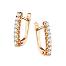 Серьги золотые 803-02327-10-11-00-10 | Серьги золотые 803-02327-10-11-00-10 купить по цене 227415 руб. в ювелирном магазине ⭐️ «Золотая Подкова»