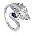 Кольцо серебряное 11-086-70800 | Кольцо серебряное 11-086-70800 купить по цене 3832 руб. в ювелирном магазине ⭐️ «Золотая Подкова»