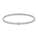 Браслет серебряный 00521-60-090101-00 | Браслет серебряный 00521-60-090101-00 купить по цене 13030 руб. в ювелирном магазине ⭐️ «Золотая Подкова»