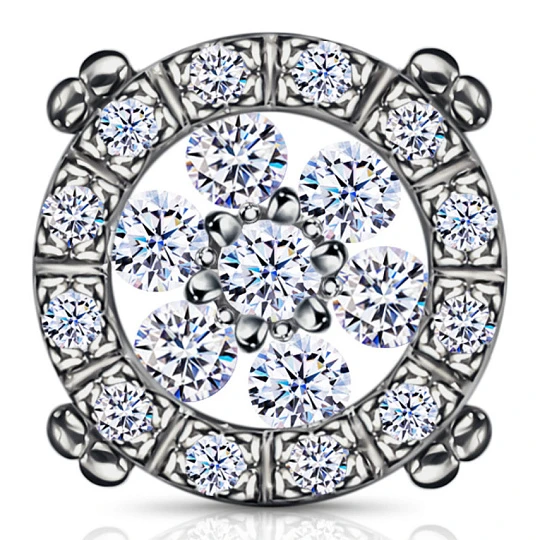 Подвеска серебряная П630-3420 | Ювелирные изделия в сети Золотая Подкова