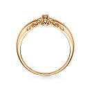 Кольцо золотое 14236-100 | Кольцо золотое 14236-100 купить по цене 33999 руб. в ювелирном магазине ⭐️ «Золотая Подкова»