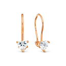 Серьги золотые Т102027838 | Серьги золотые Т102027838 купить по цене 18228 руб. в ювелирном магазине ⭐️ «Золотая Подкова»