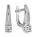 Серьги золотые 25726-200 | Серьги золотые 25726-200 купить по цене 211943 руб. в ювелирном магазине ⭐️ «Золотая Подкова»