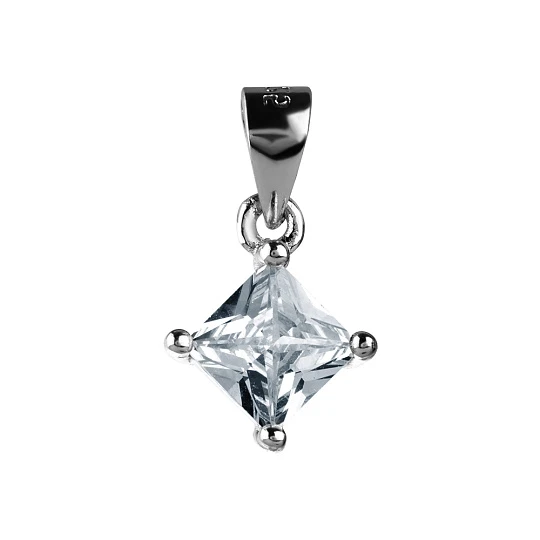 Подвеска серебряная CAS4364P | Подвески и кулоны купить по доступной цене в ювелирном магазине «Золотая Подкова»