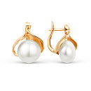 Серьги золотые 21802608 | Серьги золотые 21802608 купить по цене 78034 руб. в ювелирном магазине ⭐️ «Золотая Подкова»