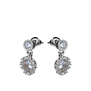 Серьги серебряные G1EK5331 | Серьги серебряные G1EK5331 купить по цене 4038 руб. в ювелирном магазине ⭐️ «Золотая Подкова»