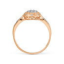 Кольцо золотое Т14601А897 | Кольцо золотое Т14601А897 купить по цене 76305 руб. в ювелирном магазине ⭐️ «Золотая Подкова»