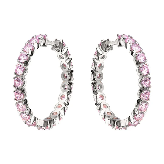 Серьги из серебра