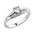 Кольцо серебряное CAS4725R | Кольцо серебряное CAS4725R купить по цене 2695 руб. в ювелирном магазине ⭐️ «Золотая Подкова»