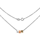 Колье серебряное N15303564-RdY | Колье серебряное N15303564-RdY купить по цене 1416 руб. в ювелирном магазине ⭐️ «Золотая Подкова»