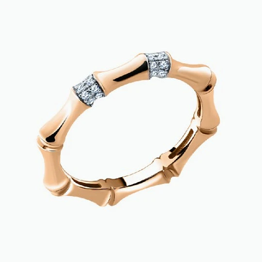 Кольцо золотое 0101684 | Золотые кольца купить по выгодной цене в ювелирном магазине ⭐️ «Золотая Подкова»