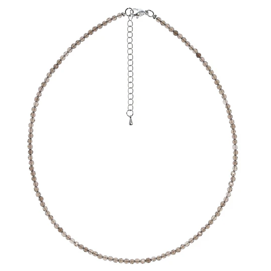 Ожерелье Сталь Рх13-780-40 | Колье с раухтопазом купить по выгодной цене в ювелирном магазине ⭐️ «Золотая Подкова»