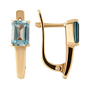 Серьги золотые 1023412-11220-T | Серьги золотые 1023412-11220-T купить по цене 56238 руб. в ювелирном магазине ⭐️ «Золотая Подкова»