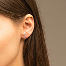 Серьги серебряные G1-LU-10063 | Серьги серебряные G1-LU-10063 купить по цене 798 руб. в ювелирном магазине ⭐️ «Золотая Подкова»