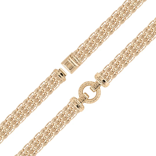 Браслет золотой 00453-60-030001-00 | Золотые браслеты купить по выгодной цене в ювелирном магазине ⭐️ «Золотая Подкова»