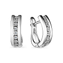 Серьги золотые 23948-200 | Серьги золотые 23948-200 купить по цене 119830 руб. в ювелирном магазине ⭐️ «Золотая Подкова»
